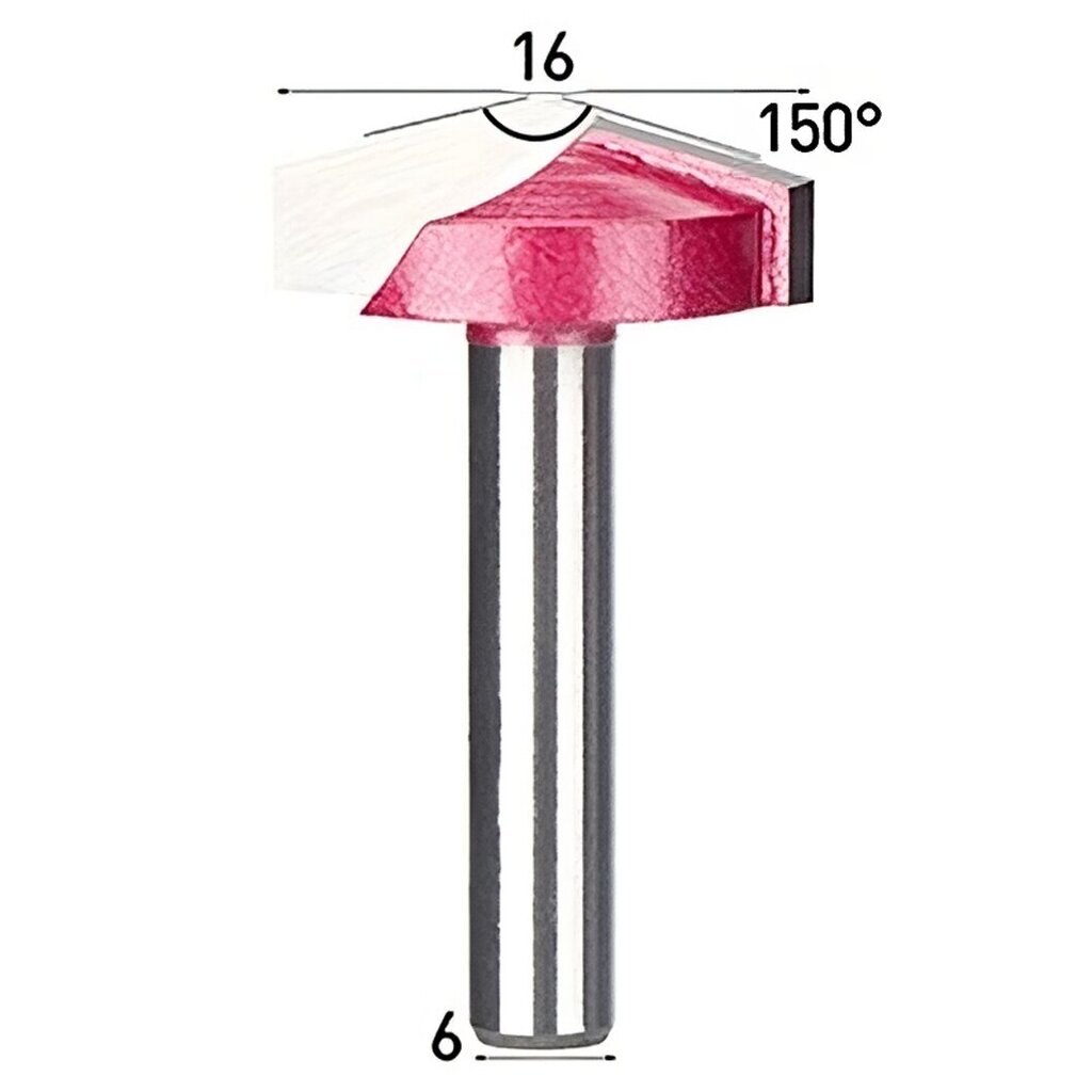 Freesi tarvik Ralmetal TCT 3D V цена и информация | Freesid | kaup24.ee