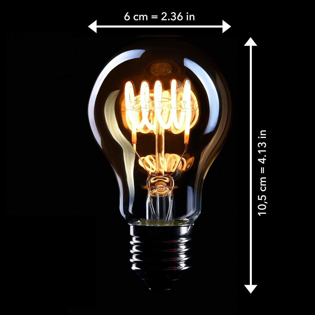 Edisoni pirn Crown LED, 3tk, 4W, 230V цена и информация | Lambipirnid, lambid | kaup24.ee