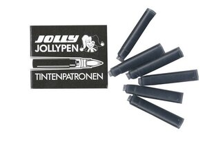 Tindikapslid Jolly, 6 tk, must hind ja info | Kirjutusvahendid | kaup24.ee