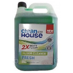 Средство для мытья полов Clean House, 5 л цена и информация | Чистящие средства | kaup24.ee