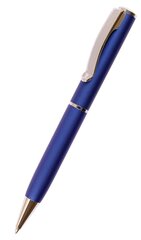 Ручка шариковая ASTON, Cresco, матовая синяя сп. корпус, поворотный, в подарочной упаковке цена и информация | Письменные принадлежности | kaup24.ee