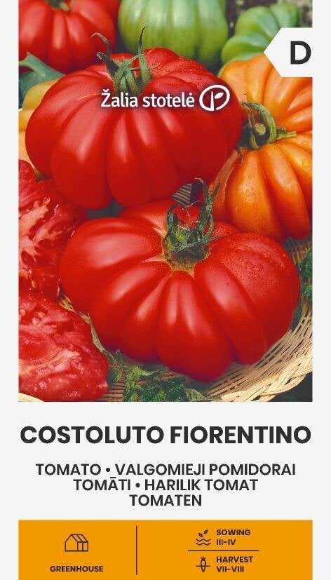 Tomat Costoluto Fiorentino hind ja info | Köögivilja-, marjaseemned | kaup24.ee