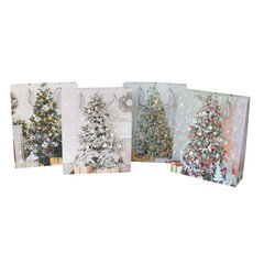 Kinkekott Xmas Tree, 26x32x12cm, mix hind ja info | Kingituste pakendid | kaup24.ee