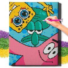 Teemantmaal, Sponge Bob, 5D Diamond Painting Oh Art! 30x40 cm hind ja info | Teemantmaalid, teemanttikandid | kaup24.ee