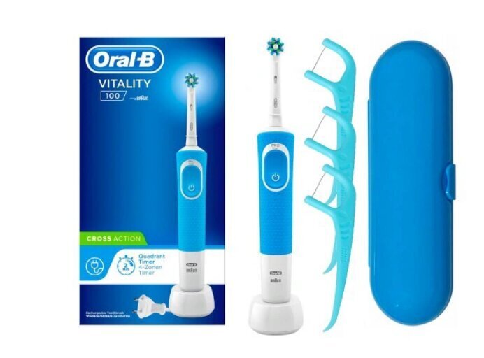 Braun Oral B Vitality 100 цена и информация | Elektrilised hambaharjad | kaup24.ee