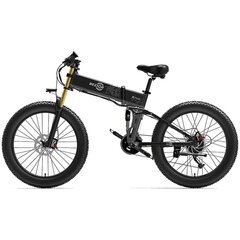 Электровелосипед Bezior X Plus, 26", черный, 1000 Вт, 17,5 Ач цена и информация | Электровелосипеды | kaup24.ee