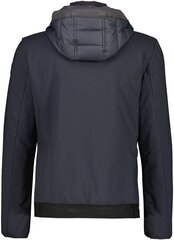 Мужская гибридная куртка Lerros 2287013-485-XXL, черная цена и информация | Мужские куртки | kaup24.ee