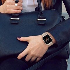 Tech-Protect kellarihm MilaneseBand Apple Watch 42/44/45/49mm, starlight цена и информация | Аксессуары для смарт-часов и браслетов | kaup24.ee