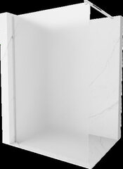 Walk-in dušisein Mexen Kioto, matt, Chrome, 110 x 200 cm hind ja info | Dušikabiinide uksed ja seinad | kaup24.ee