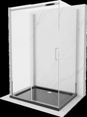 Kolmeseinaline dušikabiin Mexen Omega 140 x 100 cm hind ja info | Dušikabiinid | kaup24.ee
