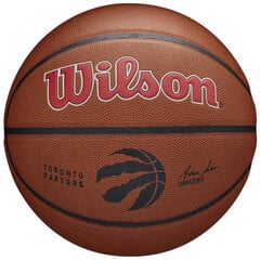 Korvpall Wilson Toronto Raptors цена и информация | Баскетбольные мячи | kaup24.ee