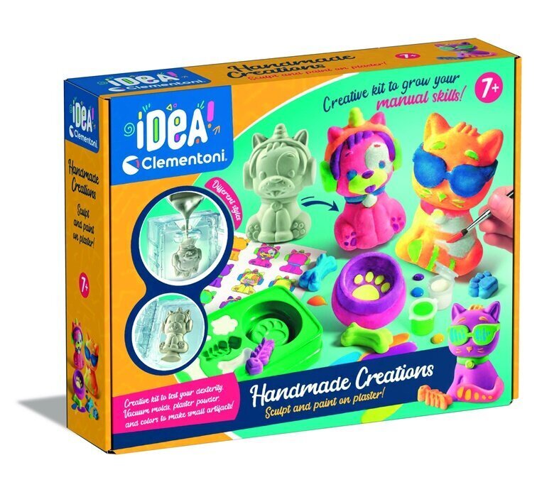 Loominguline krohvi- ja värvikomplekt Clementoni Animals hind ja info | Arendavad mänguasjad | kaup24.ee