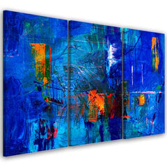 Seinapilt, Sinised abstraktsioonid hind ja info | Seinapildid | kaup24.ee