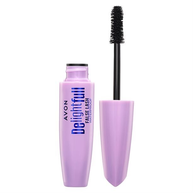 Ripsmetušš Avon Delightfull False Lash , 10ml, Blackest Black hind ja info | Ripsmetušid, lauvärvid, silmapliiatsid, seerumid | kaup24.ee