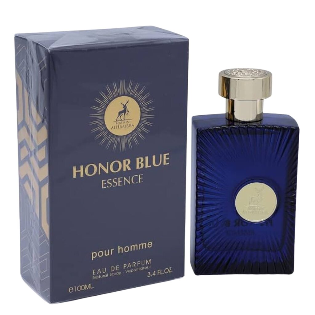 Parfüümvesi Honor blue essence Alhambra meestele, 100 ml hind ja info | Meeste parfüümid | kaup24.ee