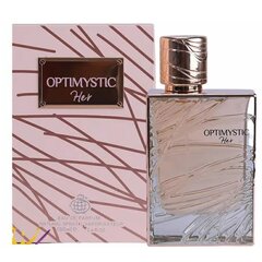 Parfüümvesi Optimystic for her Fragrance World naistele, 100 ml hind ja info | Naiste parfüümid | kaup24.ee