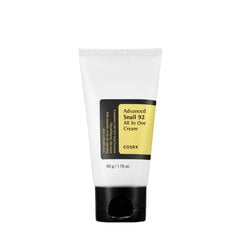 Kreem teomutsiiniga COSRX Advanced Snail 92 All In One Cream-EU Tube 50g (NEW) цена и информация | Кремы для лица | kaup24.ee