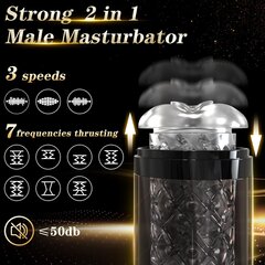 Automaatne masturbaator 2in1 цена и информация | Секс игрушки, мастурбаторы | kaup24.ee