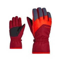 Детские перчатки Ziener Lando 801945-326421-6.5, краные цена и информация | Шапки, перчатки, шарфы для мальчиков | kaup24.ee