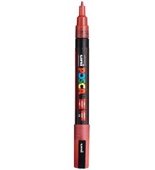 Marker Posca PC-3ML L15, punane цена и информация | Канцелярские товары | kaup24.ee