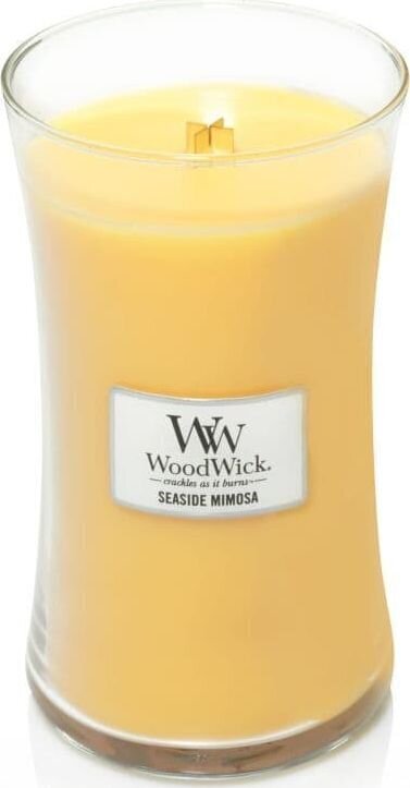 WoodWick lõhnaküünal Seaside Mimosa 609.5g hind ja info | Küünlad, küünlajalad | kaup24.ee