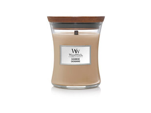 WoodWick lõhnaküünal Cashmere, 275 g цена и информация | Подсвечники, свечи | kaup24.ee