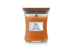 WoodWick ваза для ароматических свечей среднего размера Pumpkin Praline 275 г цена и информация | Подсвечники, свечи | kaup24.ee