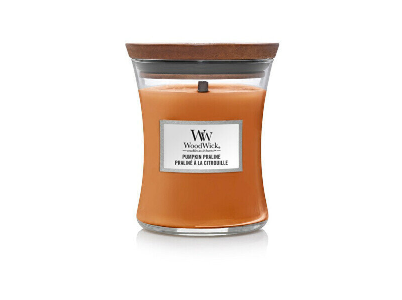 WoodWick lõhnaküünal Pumpkin Praline, 275 g hind ja info | Küünlad, küünlajalad | kaup24.ee
