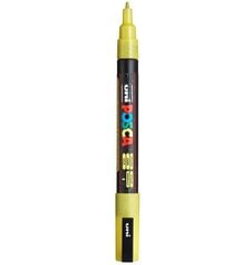 Marker Posca PC-3ML L2, kollane цена и информация | Канцелярские товары | kaup24.ee