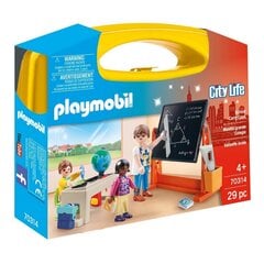 70314 PLAYMOBIL® City Life Koolikohver, 29 tk цена и информация | Конструкторы и кубики | kaup24.ee