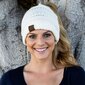 Naiste beanie müts C.C, valge цена и информация | Naiste mütsid ja peapaelad | kaup24.ee