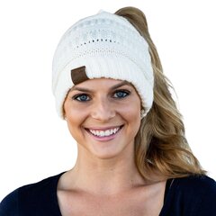 Naiste beanie müts C.C, valge hind ja info | Naiste mütsid ja peapaelad | kaup24.ee