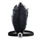 Naiste Great Gatsby peaehe, must hind ja info | Naiste mütsid ja peapaelad | kaup24.ee