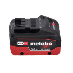 Аккумуляторная дисковая пила Metabo KS 18 LTX 57, 18 В, 10,0 Ач, без зарядного устройства цена и информация | Пилы, циркулярные станки | kaup24.ee