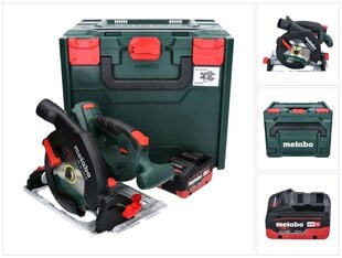 Аккумуляторная дисковая пила Metabo KS 18 LTX 57, 18 В, с аккумулятором, без блока для зарядки цена и информация | Пилы, циркулярные станки | kaup24.ee