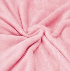 Мягкая плед розового цвета - покрывало на кровать, 200 см х 200 см. цена и информация | Покрывала, пледы | kaup24.ee