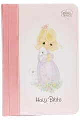 NKJV, Precious Moments Small Hands Bible, Hardcover, Pink, Comfort Print: Holy Bible, New King James Version hind ja info | Noortekirjandus | kaup24.ee