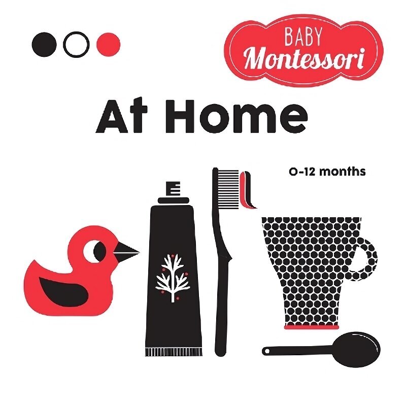 At Home: Baby Montessori hind ja info | Väikelaste raamatud | kaup24.ee