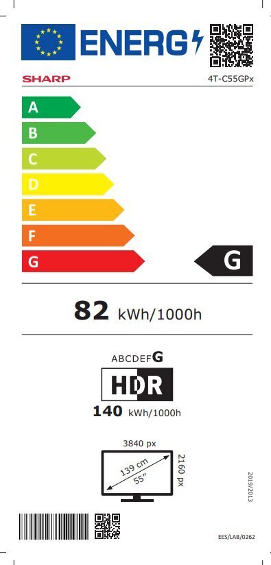 Sharp 55GP6260E hind ja info | Telerid | kaup24.ee