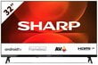 Sharp 32FH2EA цена и информация | Telerid | kaup24.ee