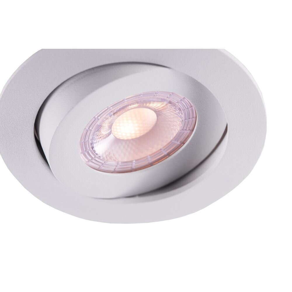 LED õhuke süvistatav valgusti 5W 3000K/4000K/5700K 400Lm 50° CRI>90 70-75mm (sisemise draiveriga) RAL9003 Thorgeon hind ja info | Süvistatavad ja LED valgustid | kaup24.ee