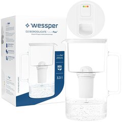 Wessper D2 Borosilicate FutureFlow, 1 tk hind ja info | Filterkannud ja filtrid | kaup24.ee