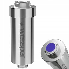Душевой фильтр Wessper Aqua Shower Silver, 1 шт. цена и информация | Фильтры для воды | kaup24.ee
