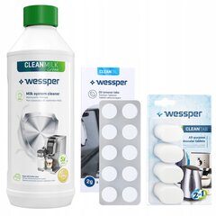 Универсальная жидкость для очистки молочных систем Wessper Clean Milk Green Clean Tabs Clean Oil, 500 мл цена и информация | Очистители | kaup24.ee