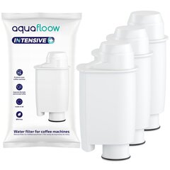 Фильтр для воды AquaFloow Intensive+, 3 шт. цена и информация | Аксессуары для кофейных аппаратов  | kaup24.ee