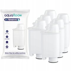 Фильтр для воды AquaFloow Intensive+, 6 шт. цена и информация | Аксессуары для кофейных аппаратов | kaup24.ee