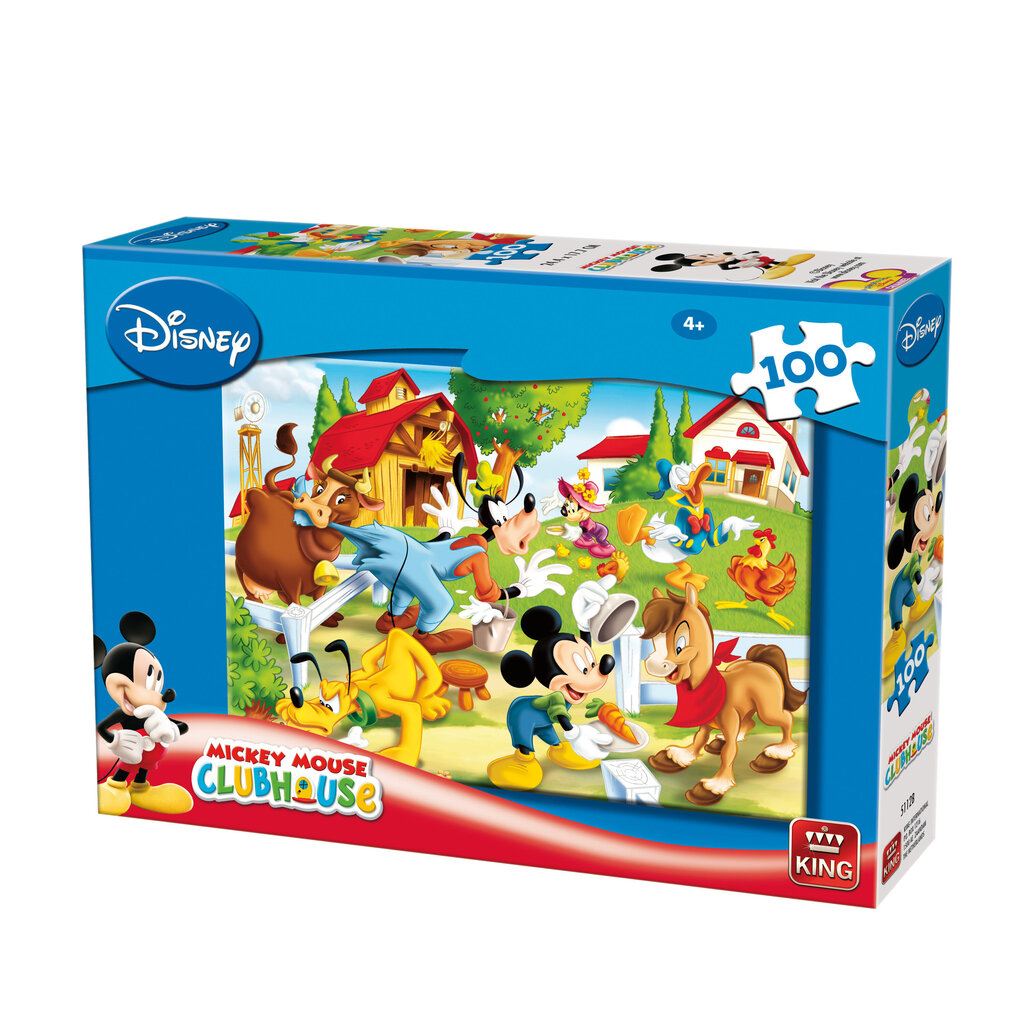 King pusle Mickey Mouse, 100 tk hind ja info | Pusled | kaup24.ee