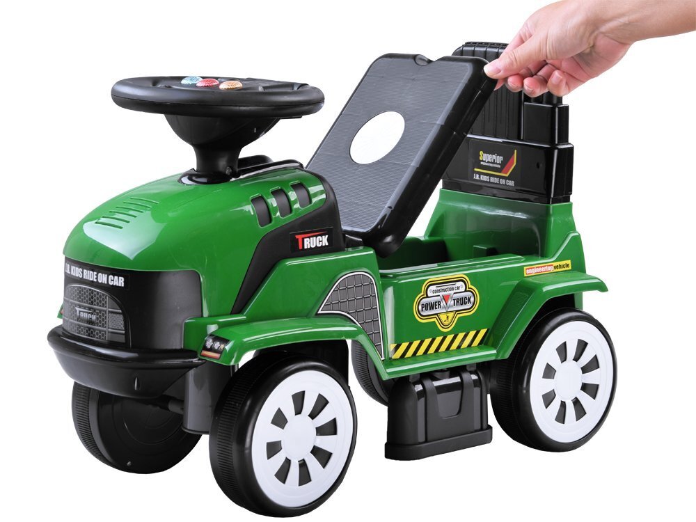 Laste Traktor haagisega - roheline hind ja info | Imikute mänguasjad | kaup24.ee