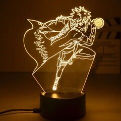 Фонарь 3D Led Naruto цена и информация | Детали интерьера | kaup24.ee