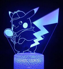 Lamp 3D Led Pokemon hind ja info | Sisustuselemendid | kaup24.ee